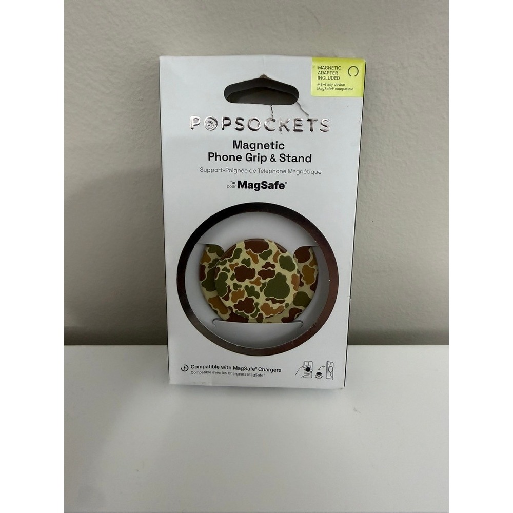 PopSockets Magnetic Phone Grip Stand Unisex OS Camo MagSafe NWT